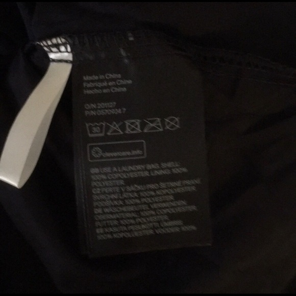 H&M Blue Sheer Tulle LS Dress W/Peter Pan Collar - Picture 7 of 7